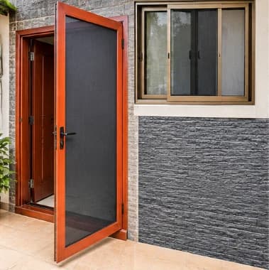 Mosquito Net Doors & Windows in a home setting